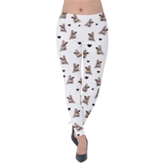 French Bulldog Velvet Leggings