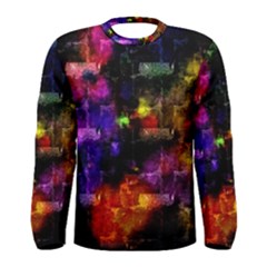 Colorful Bricks            Men Long Sleeve T-shirt by LalyLauraFLM