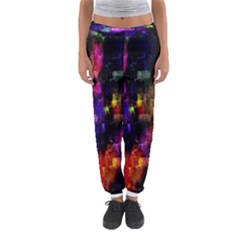 Colorful Bricks            Women s Jogger Sweatpants by LalyLauraFLM