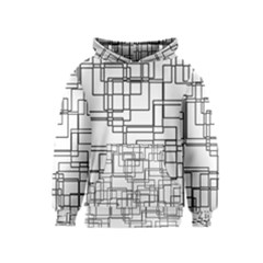 Structure Pattern Network Kids  Pullover Hoodie by Nexatart