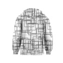 Structure Pattern Network Kids  Pullover Hoodie View2