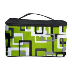 Pattern Abstract Form Four Corner Cosmetic Storage Case by Nexatart