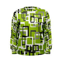 Pattern Abstract Form Four Corner Women s Sweatshirt by Nexatart