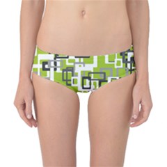 Pattern Abstract Form Four Corner Classic Bikini Bottoms by Nexatart