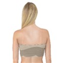 Pattern Wave Beige Brown Bandeau Top View2