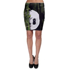 Panda Bodycon Skirt by Valentinaart