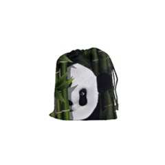 Panda Drawstring Pouches (xs)  by Valentinaart