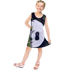 Panda Kids  Tunic Dress by Valentinaart