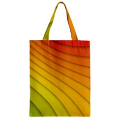 Abstract Pattern Lines Wave Zipper Classic Tote Bag by Nexatart