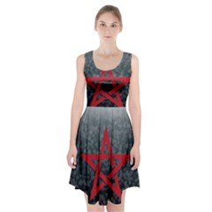 Bullshit Shirts Celtic Pentagramm 1 Racerback Midi Dress