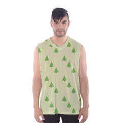 Christmas Wrapping Paper Pattern Men s Basketball Tank Top by Nexatart