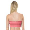 Pattern Diamonds Box Red Bandeau Top View2