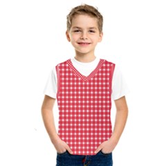 Pattern Diamonds Box Red Kids  Sportswear by Nexatart