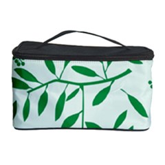 Leaves Foliage Green Wallpaper Cosmetic Storage Case