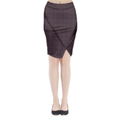 Pattern Background Star Midi Wrap Pencil Skirt by Nexatart