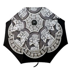 Pattern Motif Decor Folding Umbrellas by Nexatart