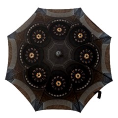 Pattern Design Symmetry Up Ceiling Hook Handle Umbrellas (medium) by Nexatart