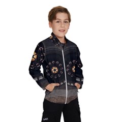 Pattern Design Symmetry Up Ceiling Wind Breaker (kids) by Nexatart