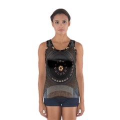 Pattern Design Symmetry Up Ceiling Women s Sport Tank Top  by Nexatart