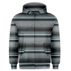 Sheet Holes Roller Shutter Men s Zipper Hoodie by Nexatart