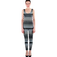 Sheet Holes Roller Shutter Onepiece Catsuit by Nexatart