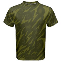 Linux Logo Camo Green Men s Cotton Tee by bullshitdesign