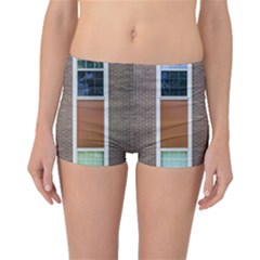 Pattern Symmetry Line Windows Boyleg Bikini Bottoms by Nexatart