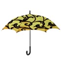 Texture Pattern Beautiful Bright Hook Handle Umbrellas (Small) View3