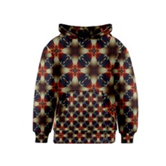 Kaleidoscope Image Background Kids  Pullover Hoodie