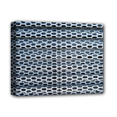 Texture Pattern Metal Deluxe Canvas 14  X 11  by Nexatart