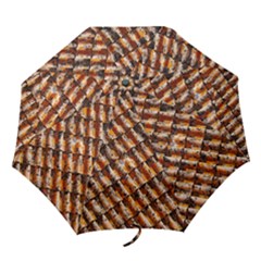 Dirty Pattern Roof Texture Folding Umbrellas by Nexatart