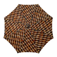 Dirty Pattern Roof Texture Golf Umbrellas by Nexatart