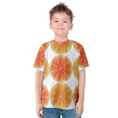 Orange Discs Orange Slices Fruit Kids  Cotton Tee