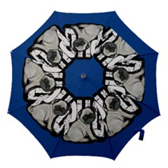 Pug Hook Handle Umbrellas (small) by Valentinaart