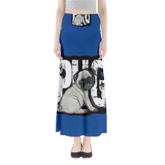 Pug Maxi Skirts by Valentinaart