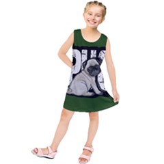 Pug Kids  Tunic Dress by Valentinaart