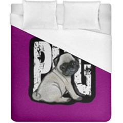 Pug Duvet Cover (california King Size) by Valentinaart