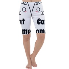 Love My Cat Mommy Cropped Leggings  by Catifornia