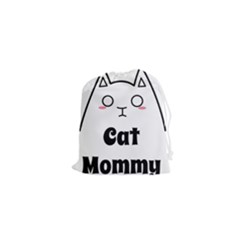 Love My Cat Mommy Drawstring Pouches (xs)  by Catifornia