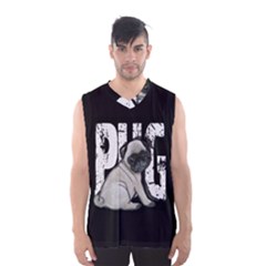 Pug Men s Basketball Tank Top by Valentinaart