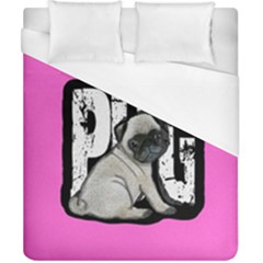 Pug Duvet Cover (california King Size) by Valentinaart