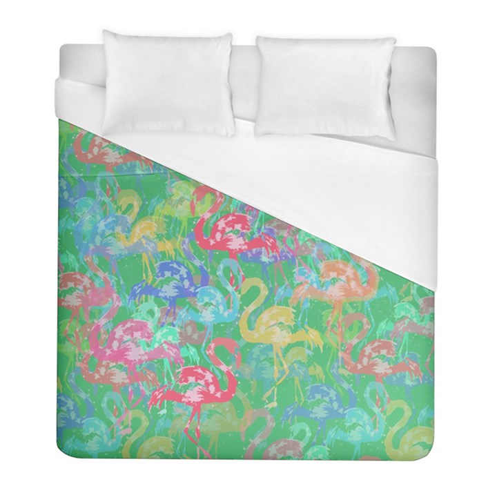 Flamingo pattern Duvet Cover (Full/ Double Size)