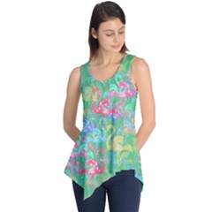 Flamingo Pattern Sleeveless Tunic by Valentinaart