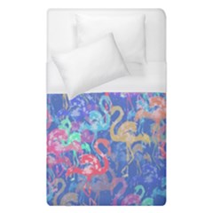 Flamingo Pattern Duvet Cover (single Size) by Valentinaart