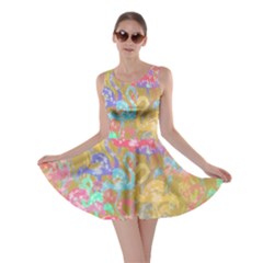 Flamingo Pattern Skater Dress by Valentinaart