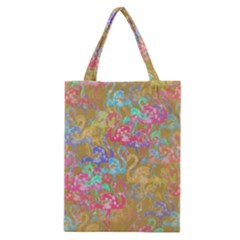 Flamingo Pattern Classic Tote Bag by Valentinaart