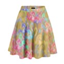 Flamingo pattern High Waist Skirt View1