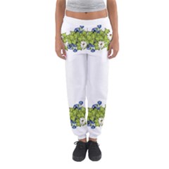 Birthday Card Flowers Daisies Ivy Women s Jogger Sweatpants by Nexatart