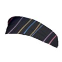 Falling Light Lines Perfection Graphic Colorful Stretchable Headband View1