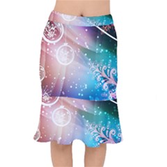 Christmas Mermaid Skirt by Mariart